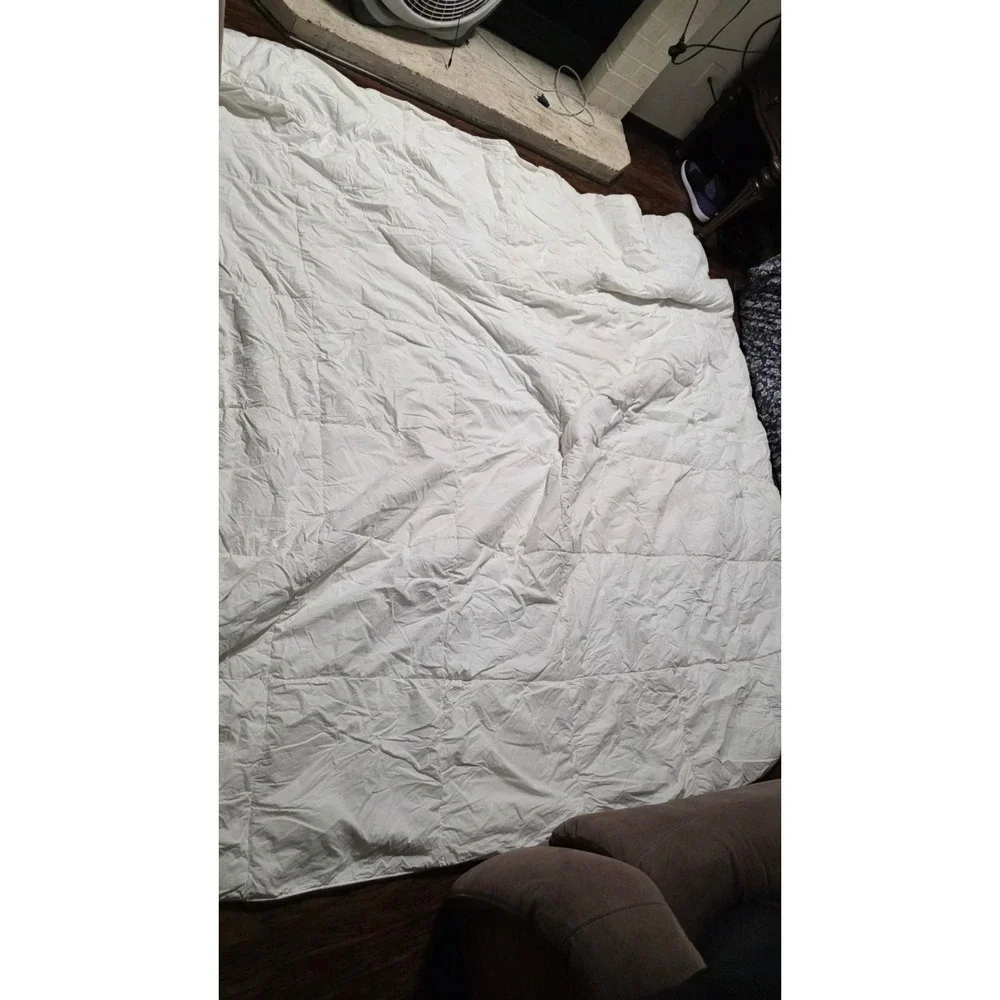 Lauren Ralph Lauren Queen White Down Quilt Size‎ 96 x 94